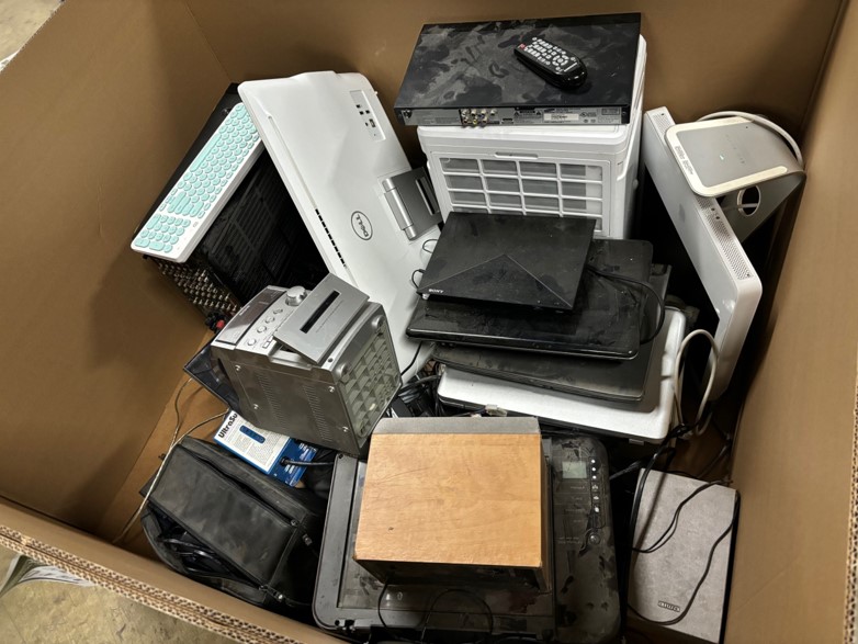 Electronics Recycling Event Takes Place At Le Sueur